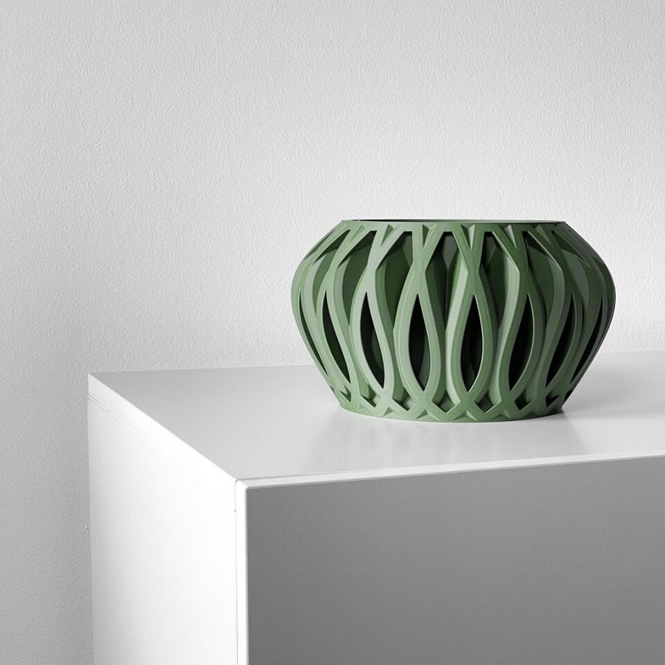 Serik – Organik Akışkan Tasarım Saksı