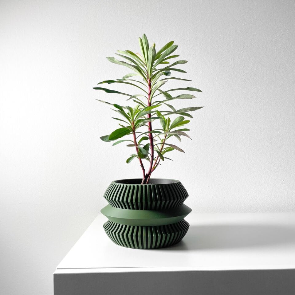 Uldo – Modern Çizgisel Saksı